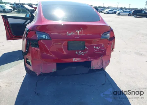 2020 Tesla Model Y Long Range Dual Motor All-Wheel Drive from USA, damaged, VIN 5YJYGDEE3LF023613